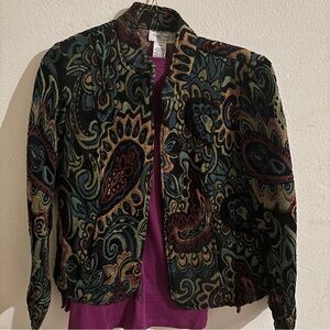 Elegant Paisley Women's Blazer